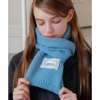 ショッピングマフラー マフラー ストール レースタグニットマフラー/lace tag knit scarf レディース