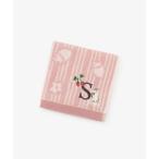 ショッピングイニシャル ハンカチ イニシャルミニタオル レディース