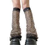 レッグウォーマー WEGO/レオパードレースレッグカバー レディース