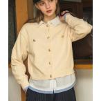 ショッピングカーデ カーディガン モール金釦カーデ レディース