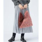 ショッピングコンビ トートバッグ コンビ フェイクファー ベルト ハンドルバック レディース