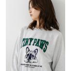 ショッピングアニマル トレーナー スウェット 「C-FORT POINT/フォートポイント」アニマルプリント(フレンチブルドッグ) スウェットトレーナー レディース