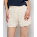 ショッピングショートパンツ パンツ シャギーニットショーツ レディース
