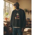 トレーナー スウェット Disney　ピグメントトレーナー レディース メンズ