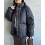 ショッピングダウンコート ダウンコート ダウンジャケット 「WEB先行予約」「TAION/タイオン」 ワーク Wジップ ボリューム ダウンジャケット（WEB限定） レディース