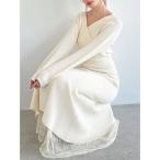 ショッピングクール ワンピース 「WEB限定」カシュクールマーメイドワンピース