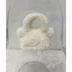 ショッピングモコモコ ハンドバッグ 「2WAY」モコモコボアバッグ