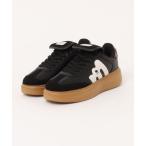 ショッピング厚底 スニーカー スニーカー moz(モズ)スウェードコンビ レトロ×厚底スニーカー レディース