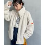 ブルゾン アウター 「UNIVERSAL OVERALL/ユニバーサルオーバーオール」 別注 カールボアブルゾン レディース