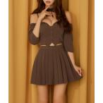 コスプレ オフショルプリーツ くまセットアップコスプレ「コスプレ5点セット」