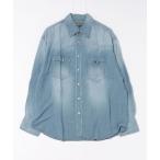 シャツ 「AYUITE」テンセルデニム ウエスタンシャツ メンズ レディース