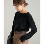 tシャツ Maison IENAベロアプルオーバー レディース
