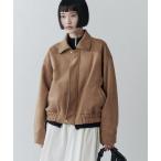ショッピングスウェード ブルゾン アウター スウェードZIPブルゾン レディース