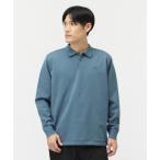  рубашка-поло [ Alpen ограничение ] New balance New Balance THE CITY длинный рукав вязаный Polo мужской 