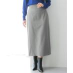 スカート 「みさとさんコラボ」カーブウエストタイトスカート（しわになりにくい・UVカット）「大きいサイズ有」