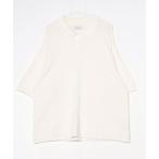 [MONO-MART] короткий рукав вязаный M белый мужской 