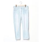 [NANO universe] обработка Denim брюки 36 голубой женский 