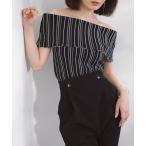 「anuans」 ベアトップ FREE ブラック レディース