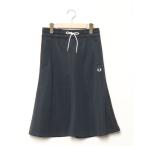 「FRED PERRY」 フレアスカート 8 ネイビー レディース