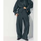  слаксы брюки [STUDIOUS/ стерео . Dio s]Soft Barrel Leg Cargo Trousers/ soft barrel нога брюки-карго /