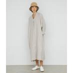 「URBAN RESEARCH DOORS」 シャツワンピース MEDIUM ベージュ レディース