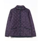 ショッピングラベンハム 「LAVENHAM」 キルティングジャケット - パープル レディース