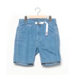 「THE NORTH FACE PURPLE LABEL」 デニムハーフパンツ 30 ブルー メンズ