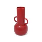 ショッピング花瓶 花瓶 セラミック ポップ フラワーベース L レッド