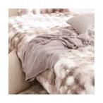 ショッピングひざ掛け ベッド 寝具 シャーリー スロー（ひざ掛け） 1500×800 グレー