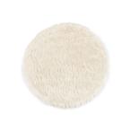 ラグ ラグマット ファーモ ラウンド ラグ Φ1000 ホワイト 床暖房対応 ホットカーペット対応 こたつ対応