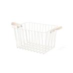 ランドリーグッズ ワイヤーバスケット M ホワイト