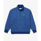 ショッピングラコステ ジャージ インディゴスウェットモノグラムトラックジャケット メンズ レディース