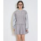 ショッピングlovetoxic セットアップ ニットSETUP キッズ 子供服 女の子