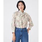 ブラウス シャツ 「ウォッシャブル」BOHOプリントブラウス レディース