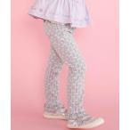 パンツ 裾フリルお尻ポケットハートがいっぱい総柄パンツ(80~120cm) キッズ 子供服 男の子 女の子