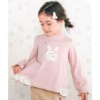 tシャツ キャンディスリーブ後ろ裾フリルTシャツ(80~130cm) キッズ 子供服 女の子