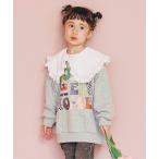 ショッピング男の子 トレーナー  「ジュニア対応」ヴィンテージファブリックフォトロゴトレーナー キッズ 子供服 男の子 女の子