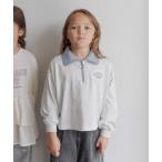 ショッピング服 tシャツ ヘビロッTEEハーフZIP長袖/589258 キッズ 子供服 女の子