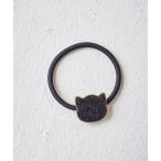 ショッピングヘアゴム ヘアゴム 猫 ハラコ風ヘアゴム