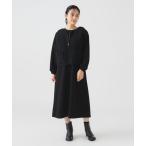 ワンピース ボア ベスト × カット ワンピース セット