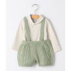 ベビー服 ロンパース SHIPS KIDS:70〜80cm /ニット セット ロンパース