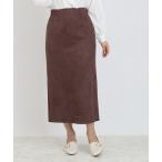 スカート スエードナロータイトスカート