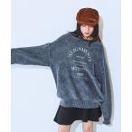 ニット セーター アーチMIXロゴニットプルオーバー/603819 レディース