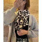  muffler палантин электрическая розетка кролик искусственный мех muffler / животное рисунок леопардовая расцветка Leopard Zebra женский 