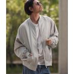 ミリタリージャケット モッズコート mj11136-ナイロンラグランスリーブボンバーブルゾン