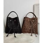 ショッピングレオパード ショルダーバッグ バッグ 本革 2WAY レオパード ショルダーバッグ レディース