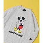 トレーナー  MICKEYMOUSE ミニ裏毛 オーバートレーナー ミッキーマウス KIDS キッズ 子供服 男の子 女の子