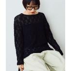 ショッピングレース tシャツ フラワーレースルーズトップス レディース