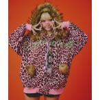 パーカー 「GALFY」ぎゃるマシぱぁかぁ / 「ガルフィー」ヒョウ柄フェイクファージップパーカー レディース
