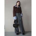 パンツ 「REVIVAL」2タックワイドパンツ レディース